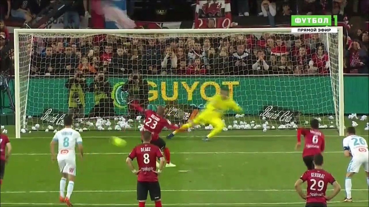 3-2 Jimmy Briand Penalty Goal France  Ligue 1 - 11.05.2018 Guingamp 3-2 Olympique Marseille