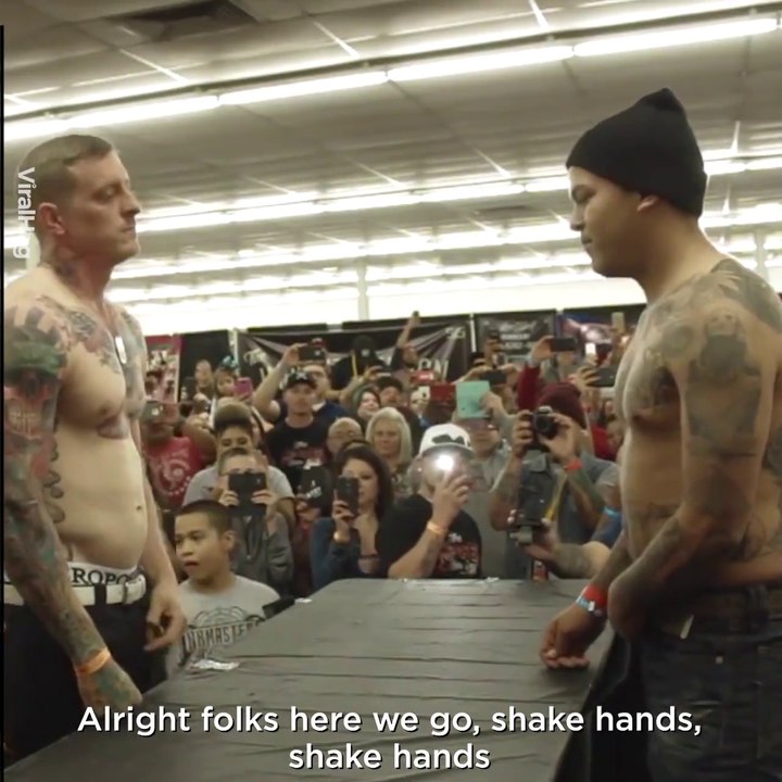 Un concours extreme de coup de poing... KO direct