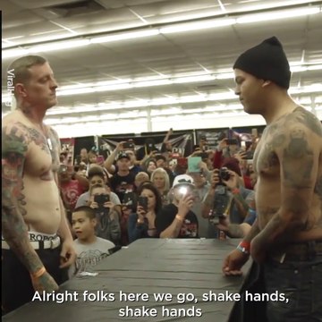 Un concours extreme de coup de poing... KO direct