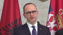 Bushati takohet me ministrin e Jashtem serb dhe ate italian