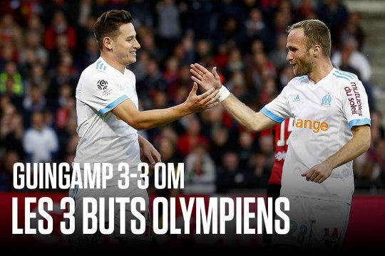 Guingamp - OM (3-3) | Les 3 buts olympiens