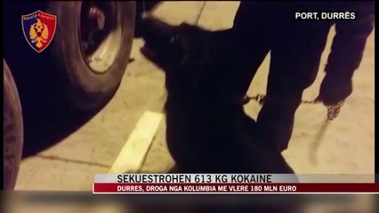 Durrës, sekuestrohen 613 kilogramë kokainë - News, Lajme - Vizion Plus