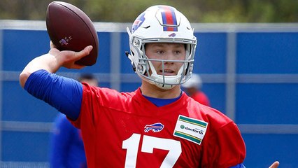 Highlights from Josh Allen's first day at Bills' rookie minicamp