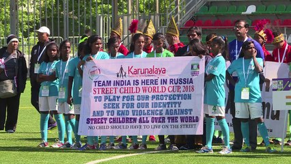 'Street Child World Cup' brings together 21 countries