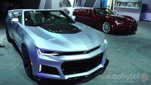 2017 Chevrolet Camaro ZL1 Convertible Walkaround Video Review @ 2016 New York Auto Show