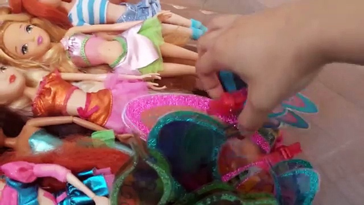 Winx club doll collection - first video!!!