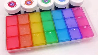 How to Make Rainbow Mini block Milk Pudding Jelly Recipe DIY 레인보우 미니 블럭 푸딩 젤리 만들기 요리 소꿉놀이