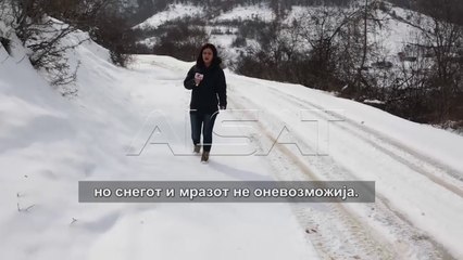 Врнежите од снег ги отсекоа селата од липковско