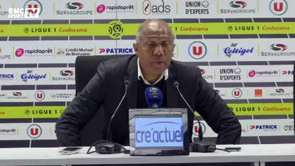 Kombouaré : "Je suis très fier du match de mes hommes"