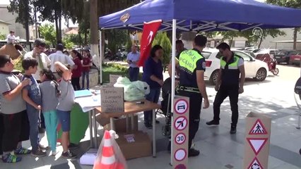 Sarıgöl'de Trafik Kazası Tatbikatı