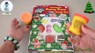Christmas Kinder Surprise Eggs Mickey Mouse＋ Christmas Play-Doh Santa Snowman圣诞老人培乐多和圣诞奇趣蛋