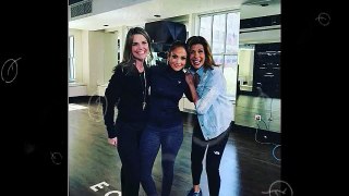 Jennifer Lopez makes moves in studio as she teaches Savannah Guthrie and Hoda Kotb dance skills
