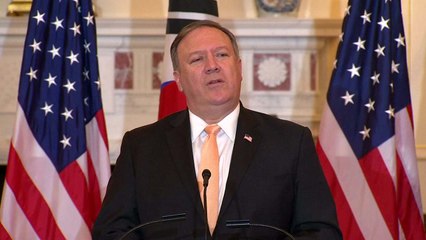 폼페이오 "조속한 비핵화 시 北번영 지원...엄격 검증할 것" / YTN