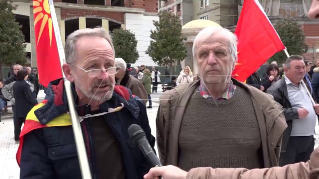 Протест во Скопје против промена на името