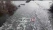 Report TV - Shkodër, përmbytje në disa fshatra, ushtria në Obot
