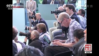 [中国新闻]李克强与德国总理共同会见记者 | CCTV-4