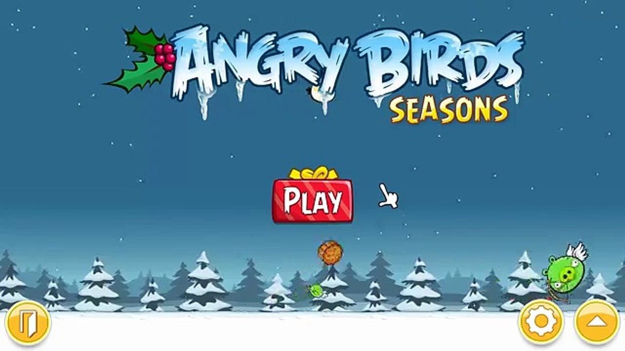 Lets Play Angry Birds Seasons 09 - The Season is the Reason for The Season
