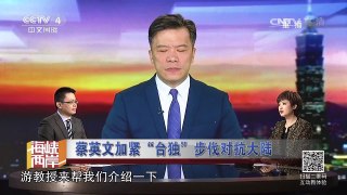 《海峡两岸》 20170515 蔡英文加紧“台独”步伐对抗大陆 | CCTV-4