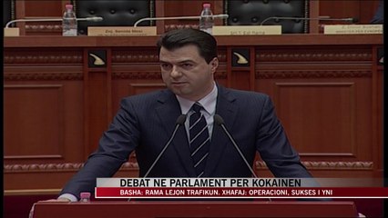 Debat në parlament për kokainën - News, Lajme - Vizion Plus