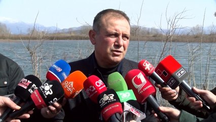 Report TV - Shkodër, përmbyten 700 hektarë në Anën e Malit, Oboti fshati më i prekur