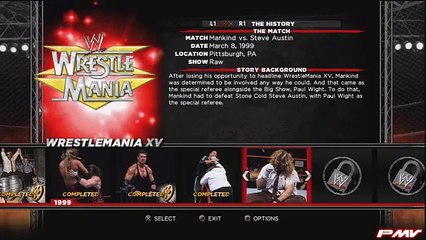 WWE13: Attitude Era Mode - WrestleMania Ep.3: Mankind vs. Steve Austin