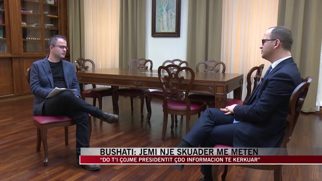 Bushati: Jemi një skuadër me Metën - News, Lajme - Vizion Plus