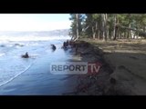 Report TV - Erozioni, zona turistike e Kunes në Shëngjin drejt zhdukjes së plotë