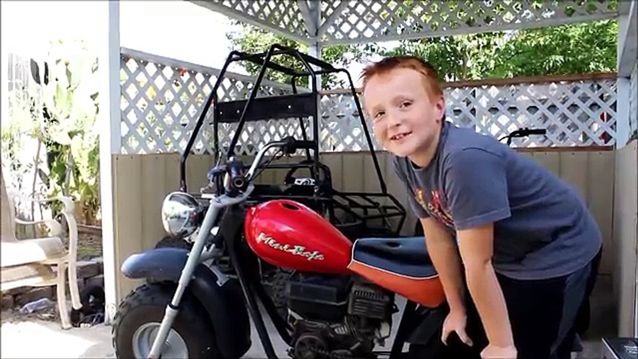 CLUTCH TO TORQUE CONVERTER ON BAJA MINI BIKE