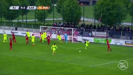 Rapperswil-Jona 1:2 Aarau (Switzerland. Challenge League. 10 May 2018)