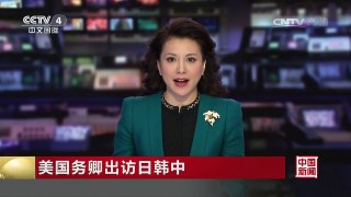 [中国新闻]美国务卿出访日韩中 蒂勒森抵东京 开始首次亚洲之行 | CCTV-4