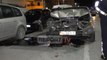 Report TV - Vlorë, përplasen tre automjete, plagosen lehtë drejtuesit