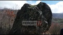Report TV - Reshjet dhe erozioni në Gjirokastër, dherat e shkëmbi rrezikojnë pesë familje