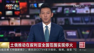 [中国新闻]土俄推动在叙利亚全国范围实现停火 | CCTV-4