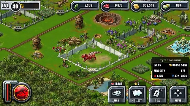 Jurassic Park Builder - Aquatic All Star League tournament mode online