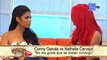 Conny Garcés se incomoda con reencuentro de Nathalie y JC Palma