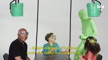 Justin, GG, and Dad Get Slimed! | Partners in Slime | HiHo Kids