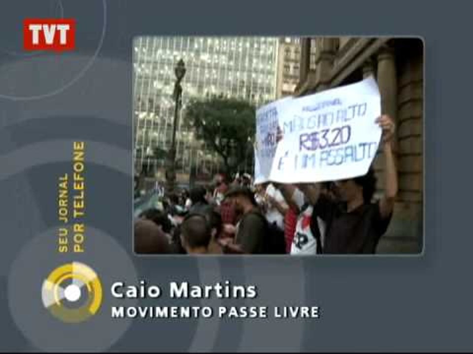 Movimento Passe Livre repudia ação da PM durante protesto em São Paulo