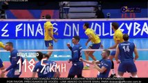 3º SET -  SÉRVIA X BRASIL – LIGA DAS NAÇÕES M – 05/07/2018