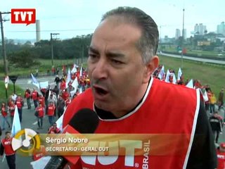 O povo nas ruas constrói uma sociedade melhor, afirma Sérgio Nobre