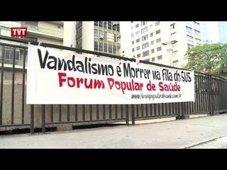 População vai às ruas em defesa do SUS