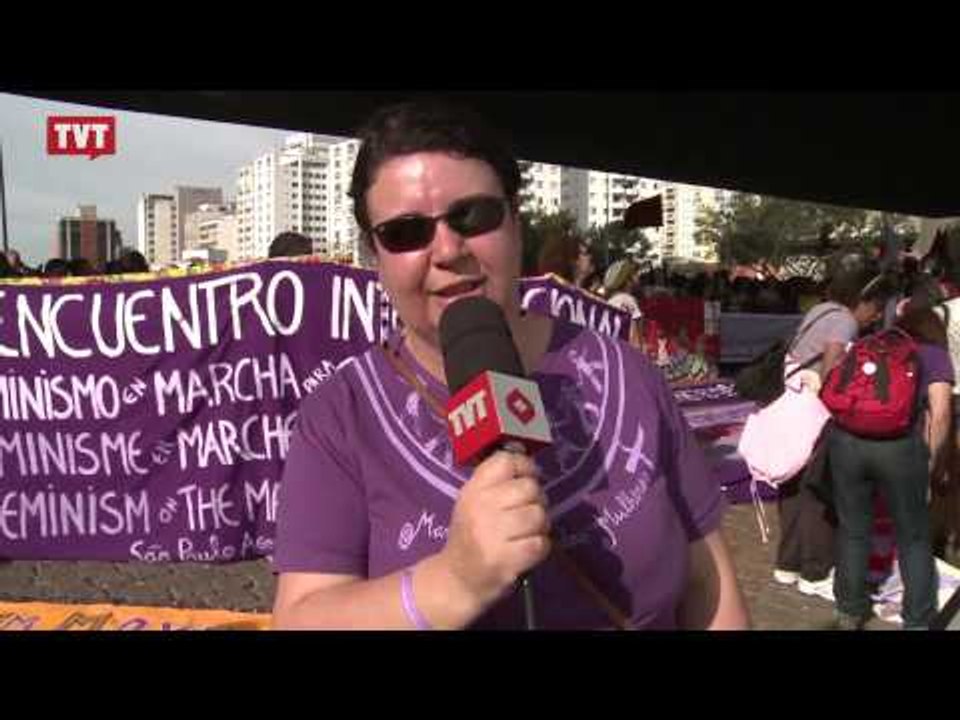 Marcha das mulheres ocupa as ruas e reafirma o desejo de mudar o mundo