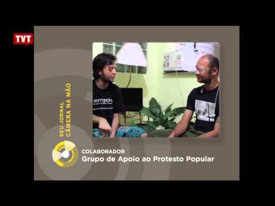 Jornalismo Colaborativo: "polícia usa armas de guerra nas manifestações", afirma estudante