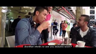 OMG!! A DAY WITH CRISTIANO RONALDO   BEHIND THE SCENES   2017
