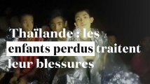 Thaïlande : les enfants de la grotte pansent leurs blessures et apprennent à plonger