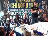 TYSON FURY GOES CRAZY  AT PRESS CONFERENCE