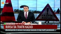 Bursa'da trafik kazası