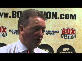 Frank Warren chats about Enzo Maccarinelli's World Title Bout against Juergen Braehmer
