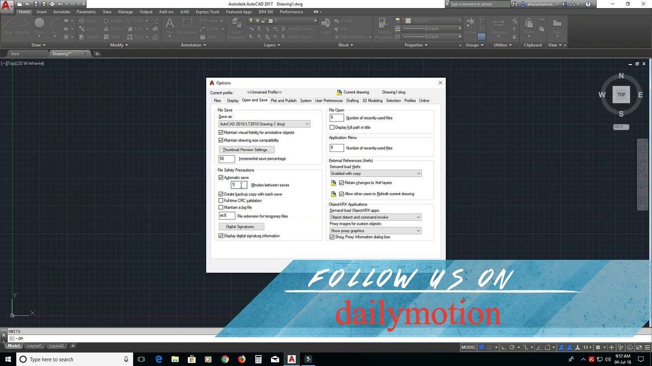 AUTOCAD COMPLETE TRAINING | BEGINNERS TO EXPERTS | UNITS SETTING | OPTION SETTING | AUTO-SAVING SETTING | POLAR TRACKING