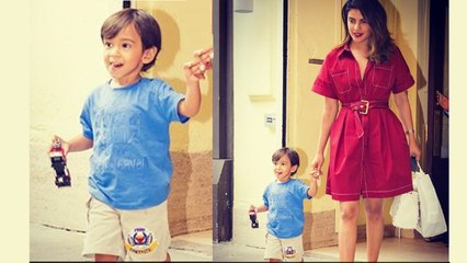 Priyanka Chopra Spotted with Salman Khan's Nephew Ahil Sharma in New York| FilmiBeat