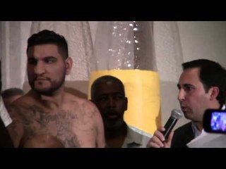 Chris Arreola vs Bermane Stiverne HEATED FACE OFF!
